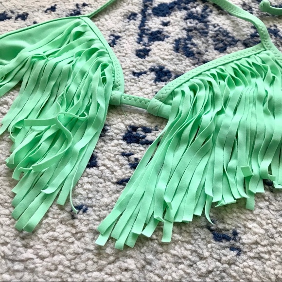 Stone Fox Swim fringe top - Picture 3 of 5